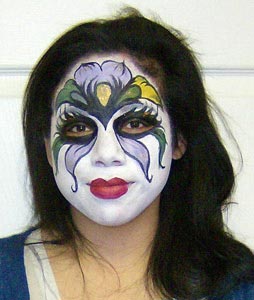 face paint by sophy t