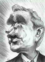 george w bush caricature by glenn ferguson