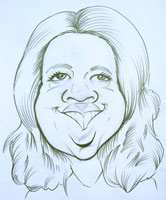 oprah winfrey caricature by robert armbrister