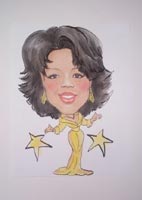 oprah winfrey caricature by barbara thornton